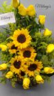 Love in yellow 2 - Rosas amarillas en el salvador - Melany flower Shop