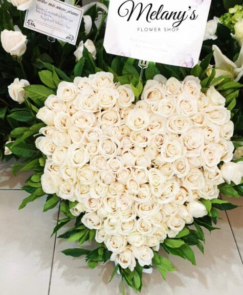 Big white heart