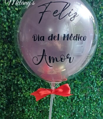 Globo burbuja pequeño personalizado