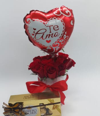 arreglo floral san valentin 1